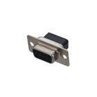 WCON 9 Pin D Type Female Connector Slim HD / R Brass Sel Au / Ni 1000mΩ دقيقة