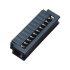WCON 1.27mm IDC socket Connector 16 Pin PBT black 30٪ GF UL94V-0 ROHS